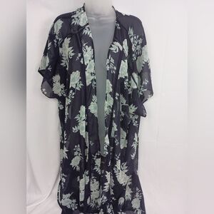 2/$30 Floral Butterly Cottagecore‎ Coquettegirl Bloomcore Sheer Kimono (#68)